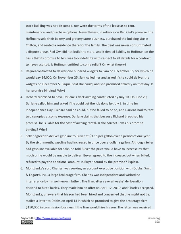 Business Law and the Legal Environment - Page 398
